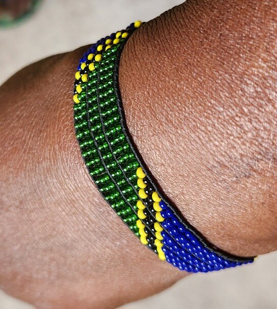Tanzania Flag Bracelet/Tribal Bracelet/Unisex bracelet.