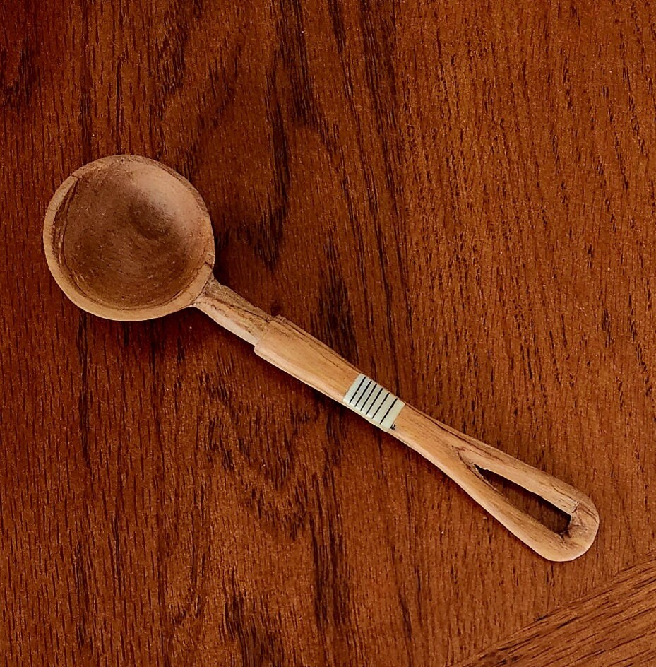 Olive Wood Bone Table Spoons/Mini Bone Cutlery/Gift Items/Africa Olive Wood Spoon/Christmas Gift.
