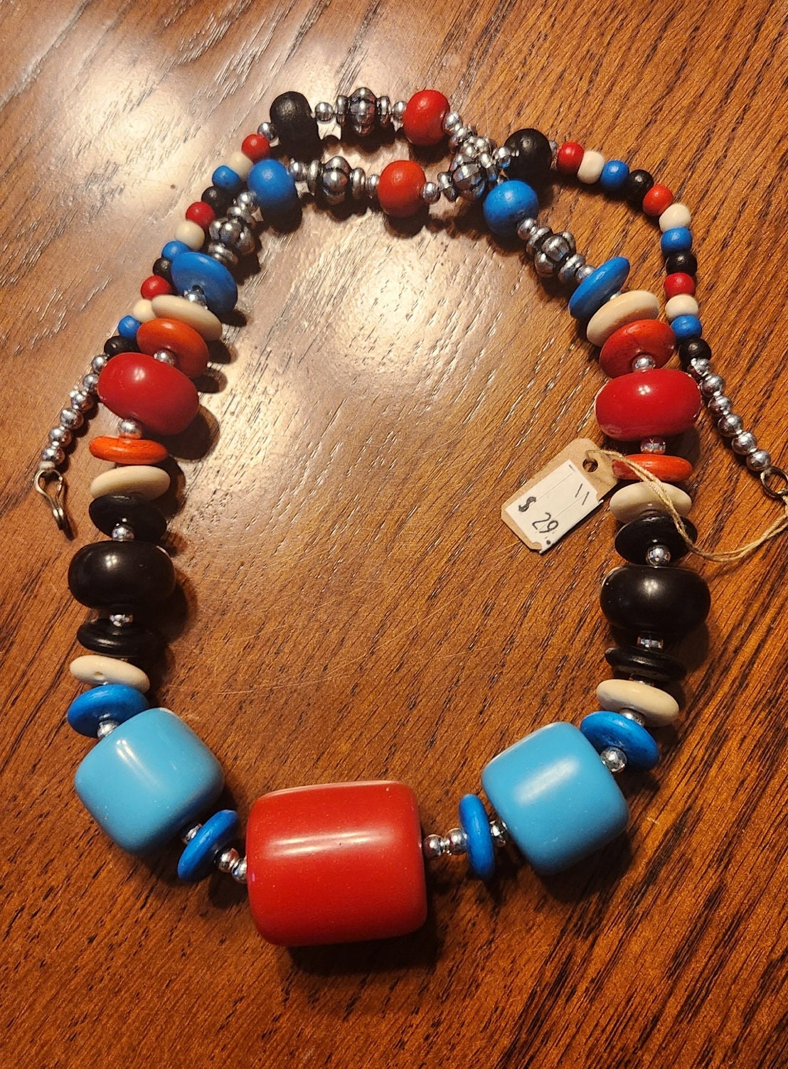 Women Multicolor Beaded Necklace set/Gift Idea.