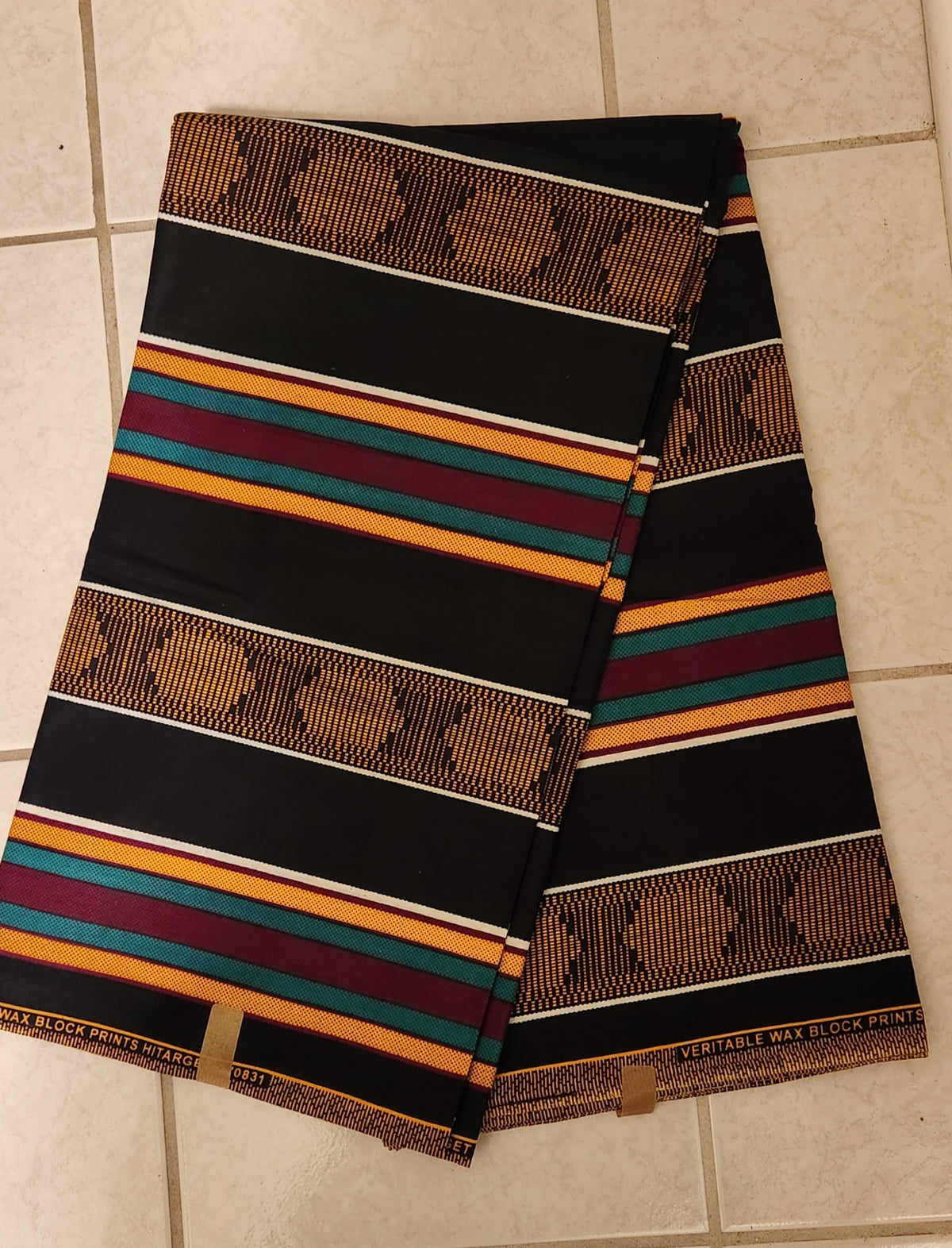 Kente Wax Print/African Print Kente Fabric