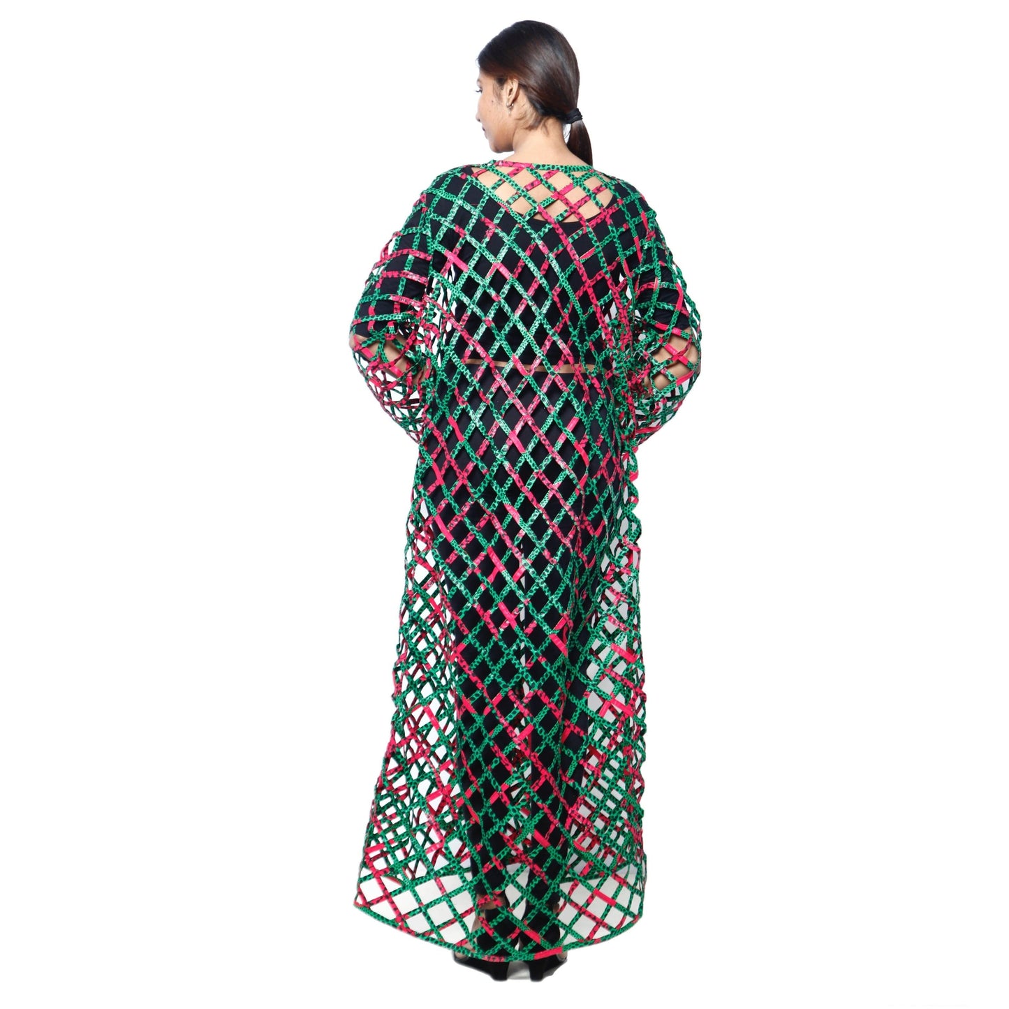 Women's Long Sleeve Cage Duster