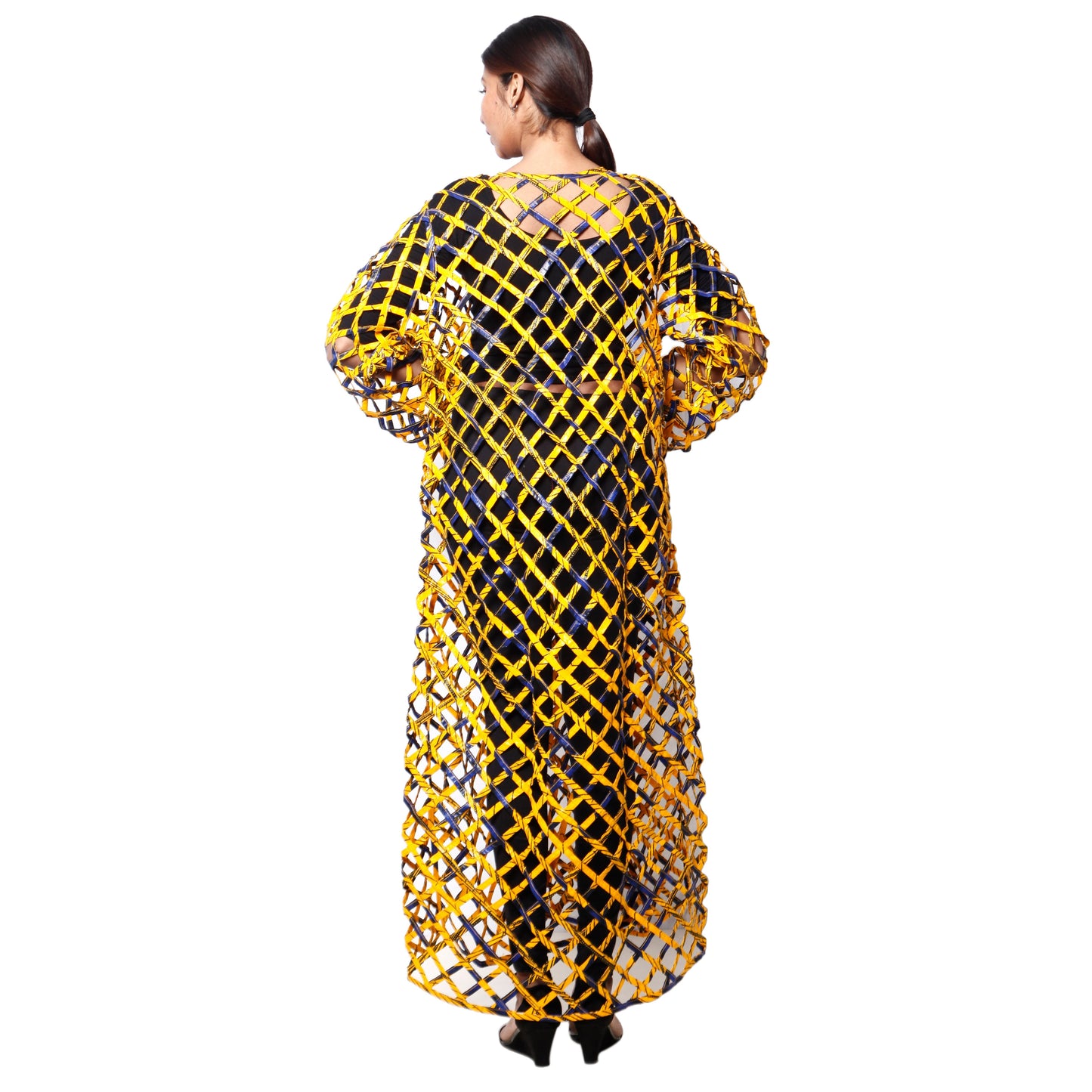 Women's Long Sleeve Cage Duster