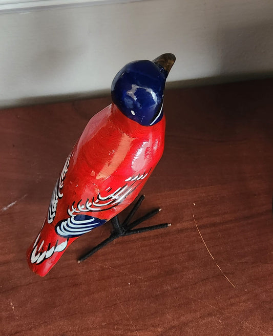 Wooden Birds handcrafted in Kenya/Multiple varieties/Wood Bird Ornament Collection