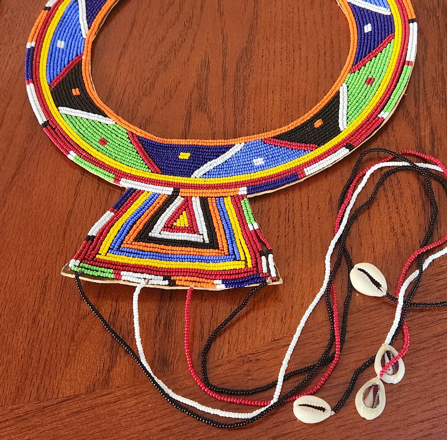 Maasai Wedding Jewelry /African Tribal Necklace Maasai necklaces made in Kenya Wedding collar Circumfrence